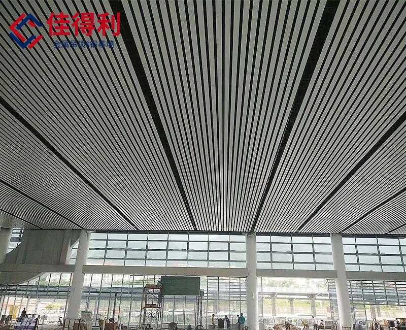 鋁方通吊頂天花白色