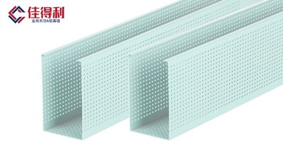 體育館吊頂木紋鋁方通吸音 體育館吊頂木紋鋁方通吸音